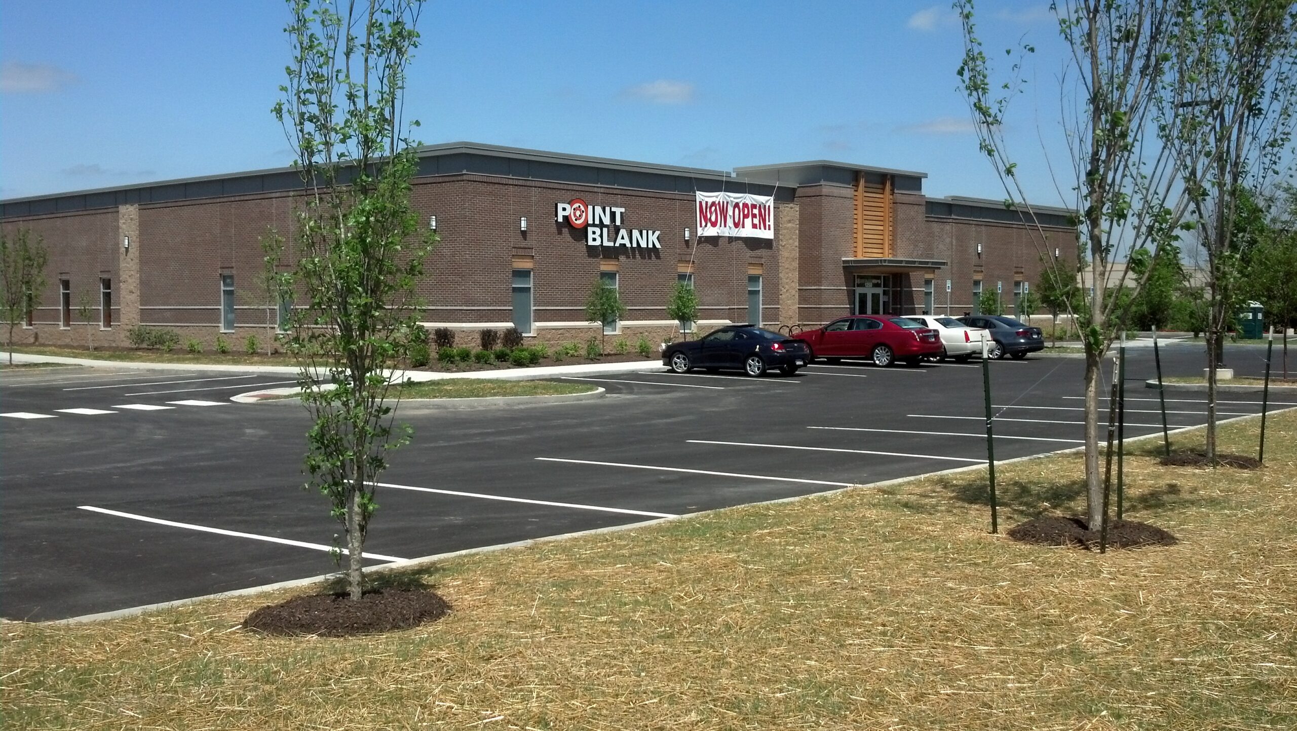 Complete Landscape Package for Point Blank Gun Range’s Grand Opening